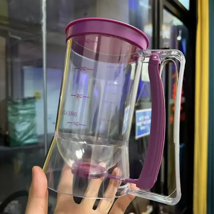 Distributeur de pâte manuel 900 ml avec outil de contrôle des portions pour cupcakes
