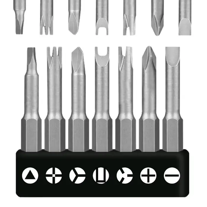 Embout de tournevis triangulaire pour outil de tournevis électrique