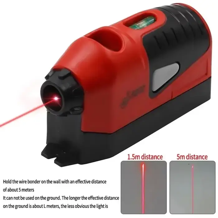 Outils de mesure de Projection de ligne Laser horizontale verticale
