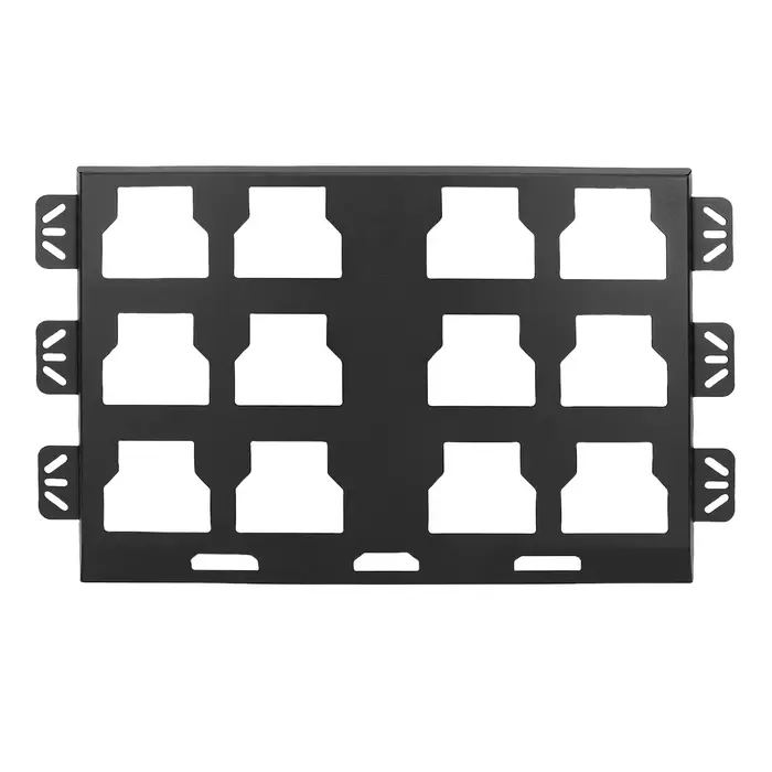 Plaque de montage de boîte à outils