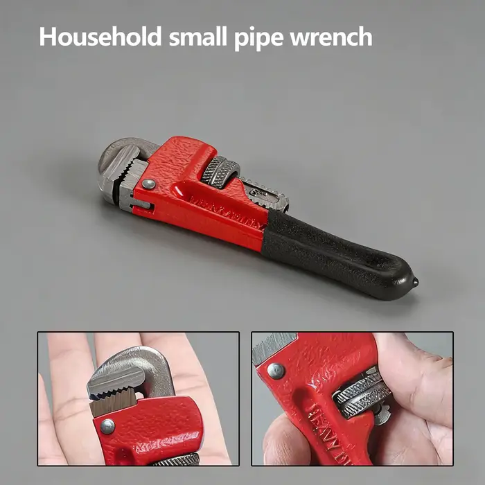 Clé à tuyaux robuste de 6 pouces