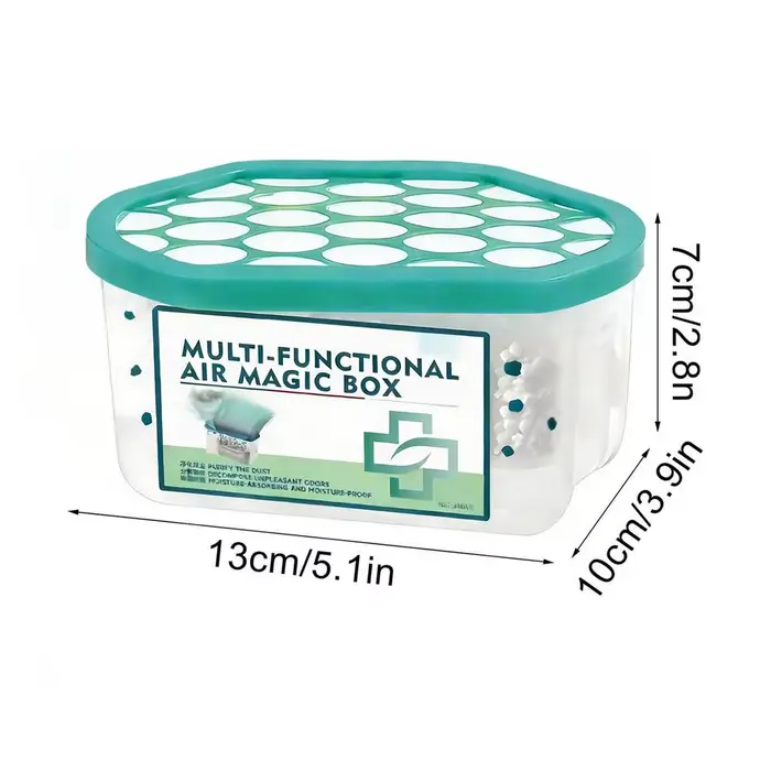 Boîte magique de purification de l'air intérieur, élimination de la poussière, boîte magique multifo