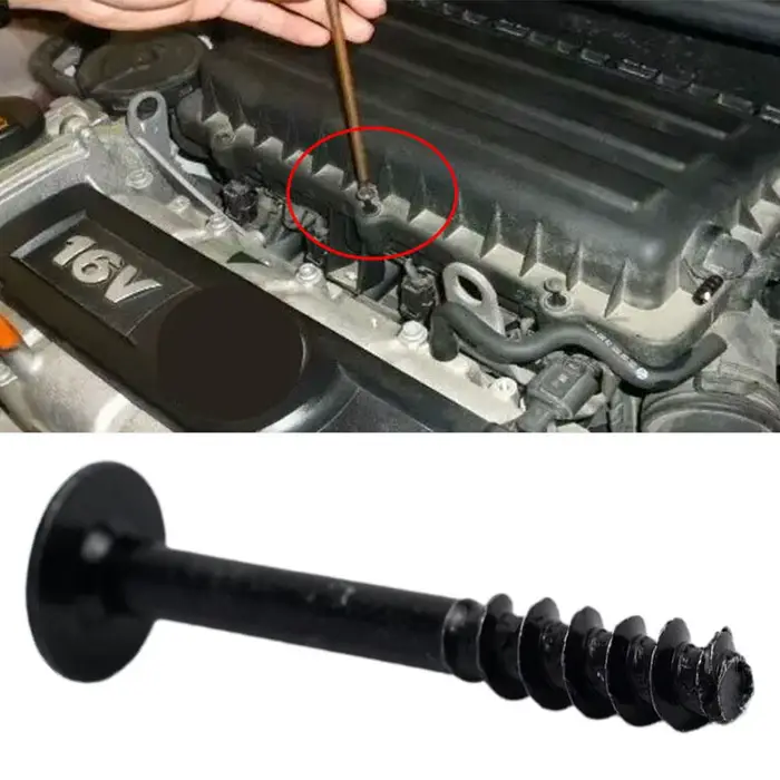 Vis de retenue universelle pour grille de moteur