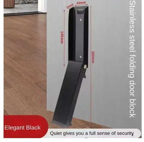 Bloqueur de porte de sécurité en métal robuste