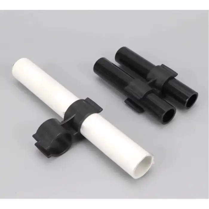 Colliers de serrage en forme de U à Double tête en plastique PVC