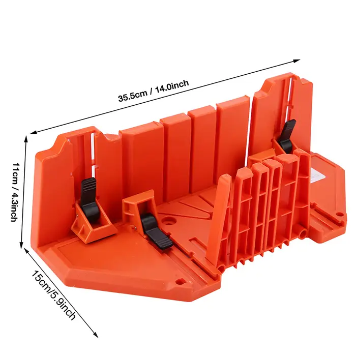 Boîte à onglets en plastique avec pince