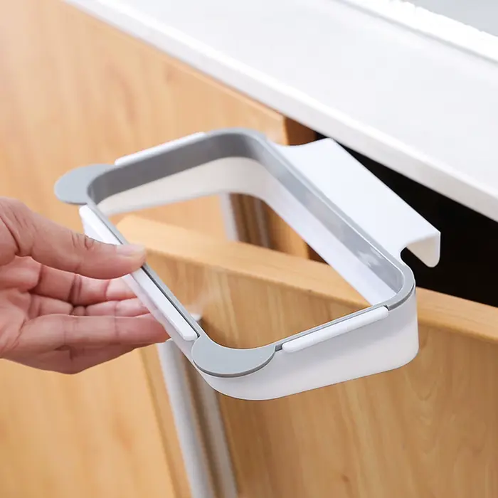 Support de rangement pour sacs poubelles, gain de place, installation facile, conception multifoncti