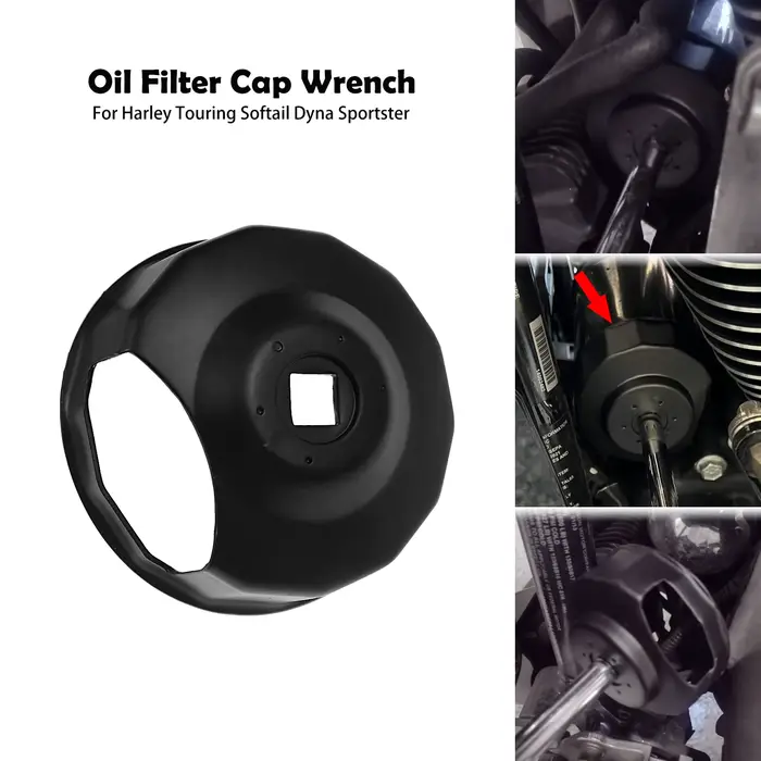 Clé de filtre à huile pour moto, 14 cannelures, couvercle, filtres à huile à double came, outil de c
