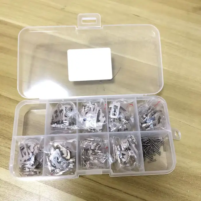 200 pièces/lot HU100 Kits de réparation de clés de serrure de voiture