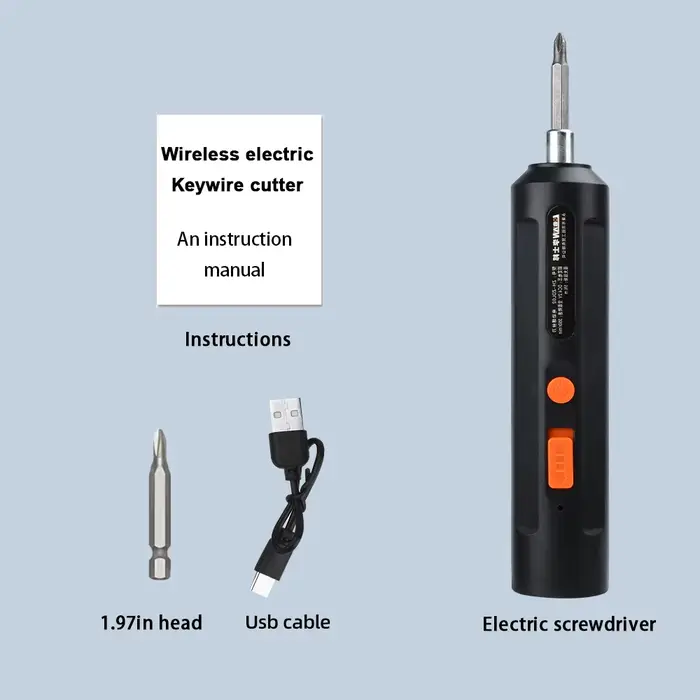 Tournevis électrique à chargement USB