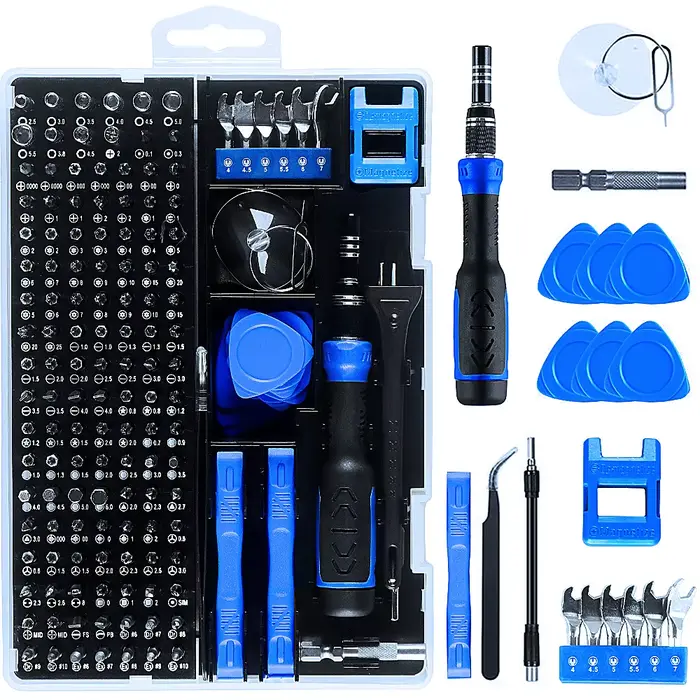 Ensembles de tournevis de précision 115/122/160 en 1, Kit de réparation d'ordinateur avec Mini clé e