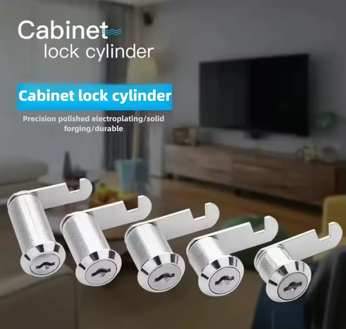Verrous de tiroir pour armoire avec 2 clés