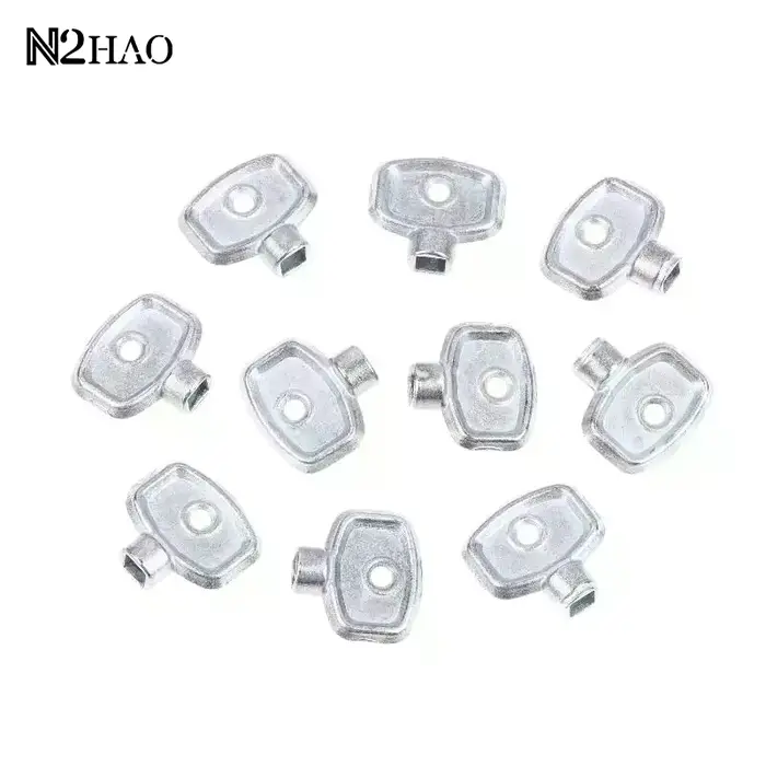 Lot de 10 clés de purge de radiateur