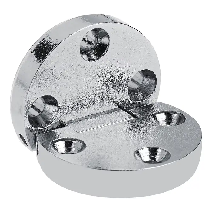 Charnières de table pliante auto-portantes en alliage de zinc