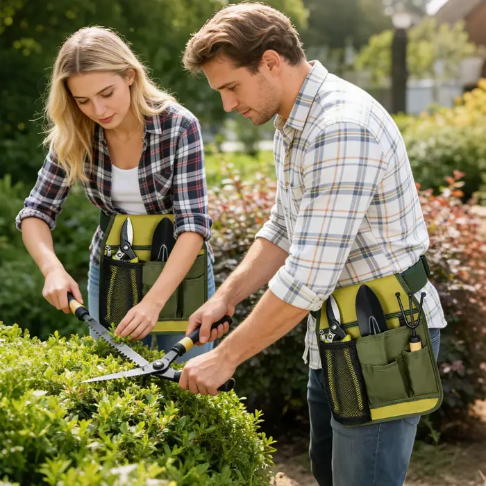 Sac de rangement pour outils de jardinage