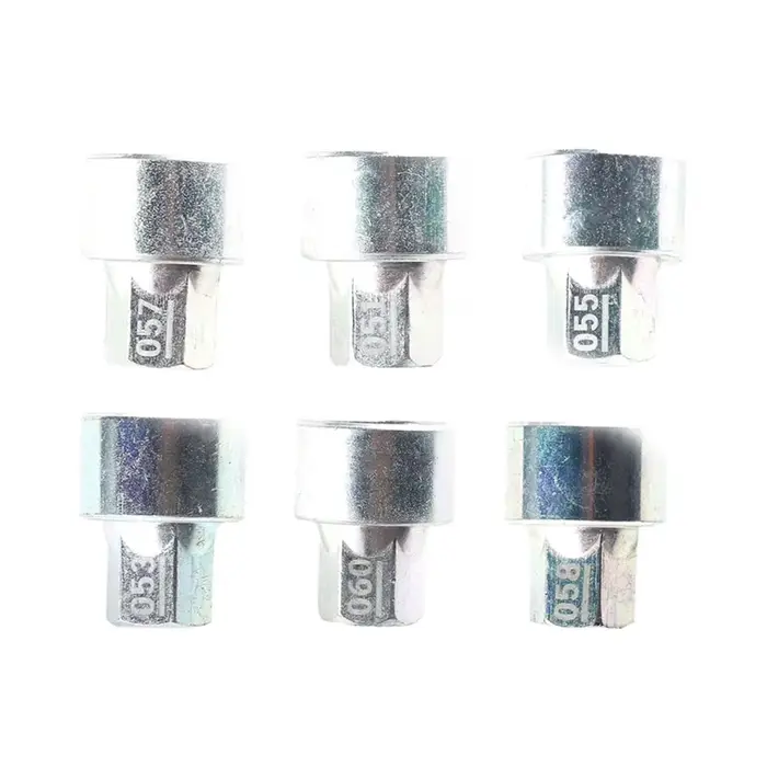Boulon d'écrou de cosse de vis antivol de verrouillage de roue de pneu # Douille de clé de retrait