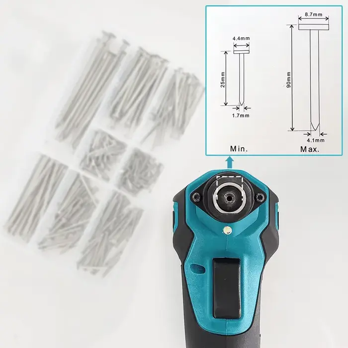 Makita Cloueur à marteau sans fil électrique 19000 tr/min
