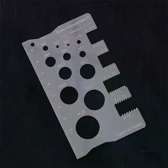 Durabler règle en acier inoxydable