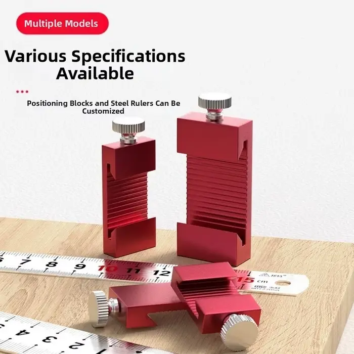 Butée de positionnement en alliage d'aluminium et acier