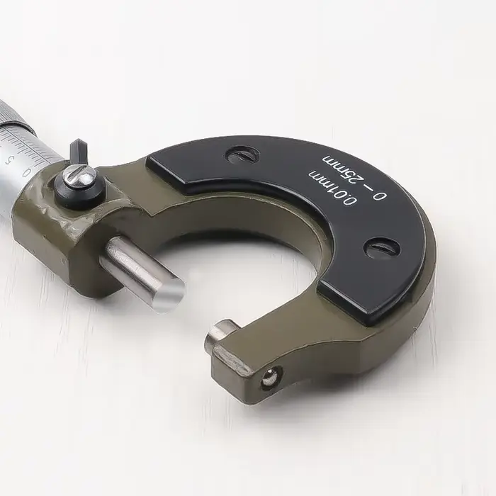 Micromètre d'alésage, jeu de trois points 0-25mm 0.01mm, outil métrique extérieur, jauge de boulon, 