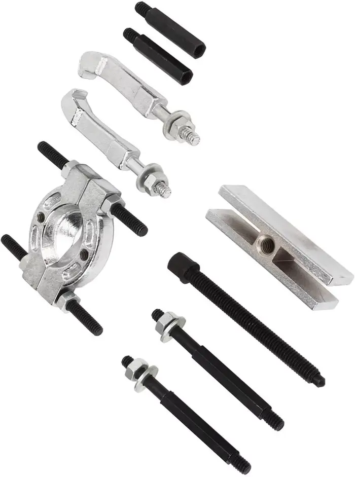 Kit de 9 pièces d'outils portables pour le démontage et l'assemblage de roulements de boîte de vitesses