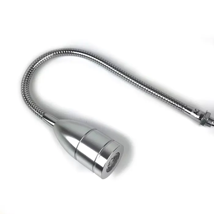 1W 3W AC 12V 24V 220V LED outil lumière Flexible 30cm LED atelier lampe de travail argent pour CNC M