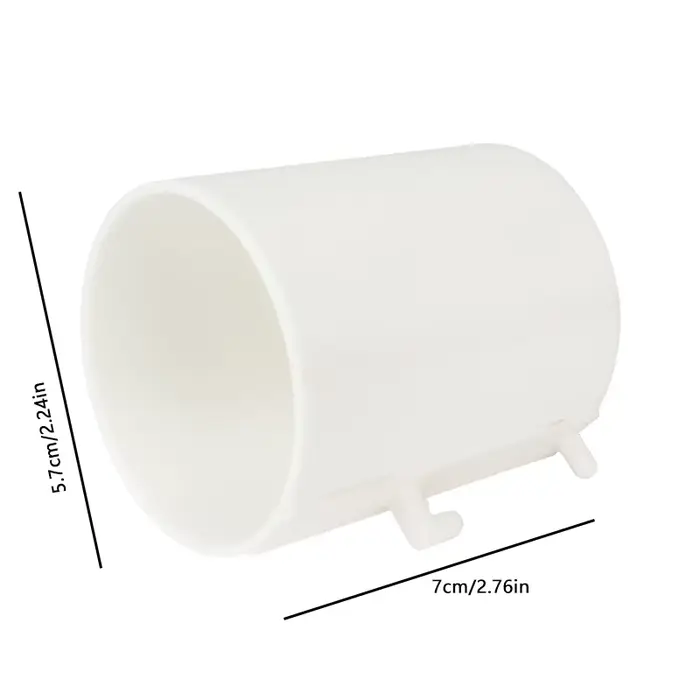 Boîte de rangement en plastique pour accessoires de panneau perforé DIY, sans perçage, avec crochets