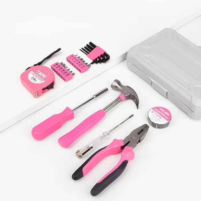 Boîte à outils multifonctionnelle rose très vendue