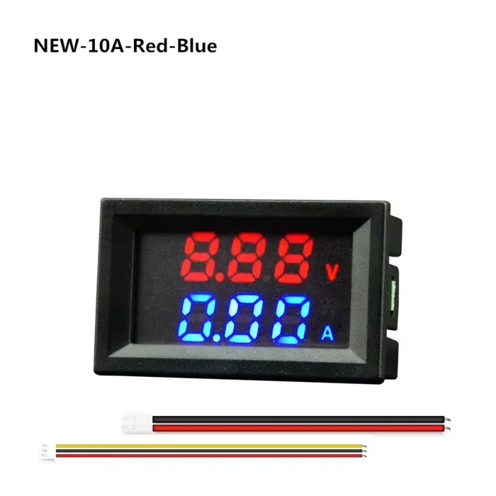 Voltmètre ampèremètre DC 100V 10A