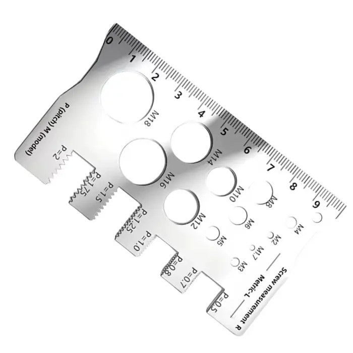 Pied à coulisse en acier inoxydable 410 pour la mesure de la longueur