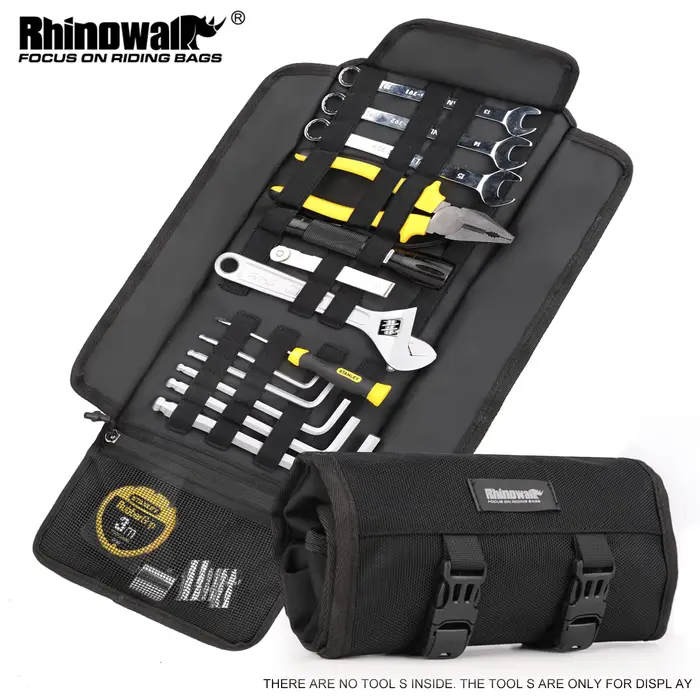 Rhinowalk – sac à outils pour moto, boîte à outils en rouleau, sac de selle, Kit de réparation Porta