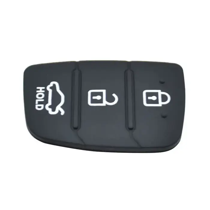 Coque de clé de réparation de voiture en caoutchouc de remplacement