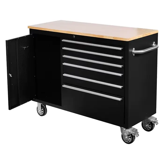 Boîte à outils à 7 tiroirs pour atelier de réparation automobile