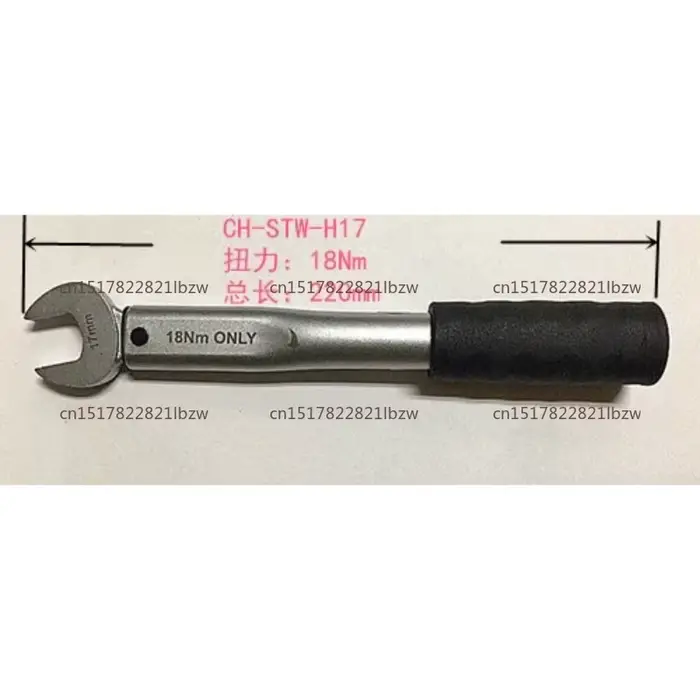Clé dynamométrique fixe ouverte simple Non réglable 17 22 24 26 27 29MM clé