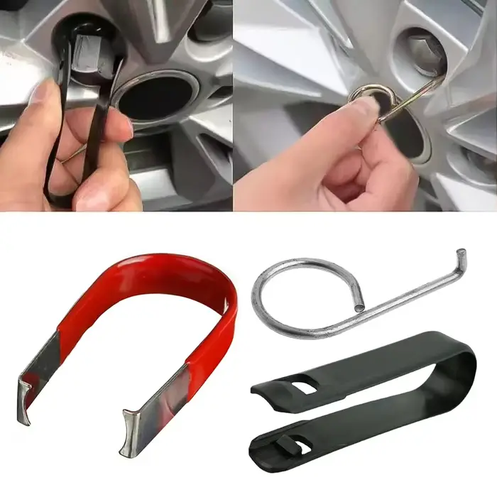 Outil de démontage de bouchon de vis de moyeu de roue de voiture