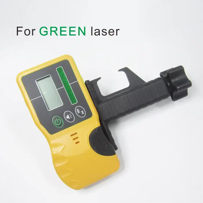 GROGINIX récepteur de niveau Laser rotatif détecteur de faisceau Laser rouge vert pour utilisation d
