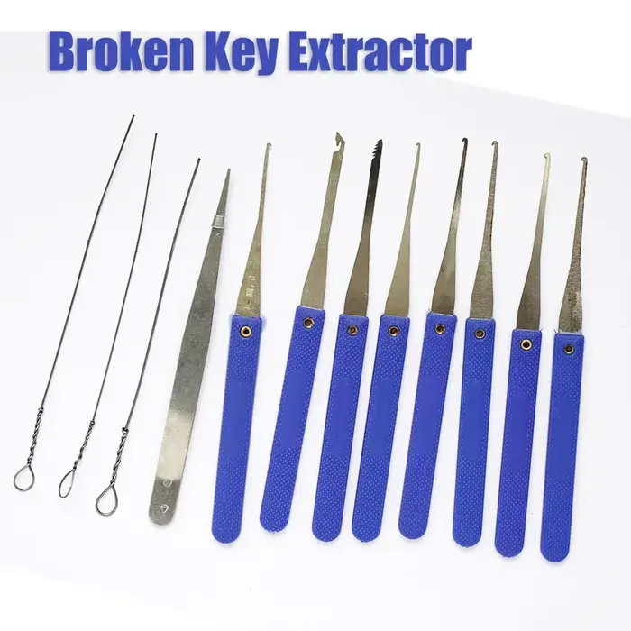 Ensemble d'outils d'extraction de clés domestiques – Kit de réparation de serrures tout-en-un