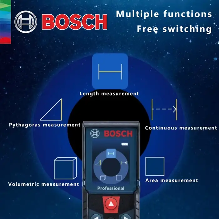 Bosch 40M télémètre Laser GLM 400/4000 Multi Modes