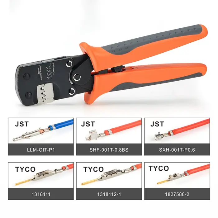 Pince à sertir à cliquet 3220M, outils de sertissage manuels pour broches de connecteurs à pas étroi