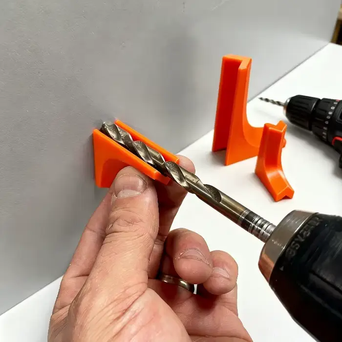 Lot de 3 guides de perçage avec rainures en V pour une ajustement parfait | Outil de positionnement carré plus durable