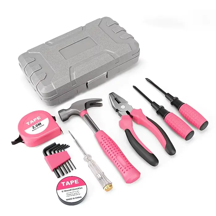 Nouvelle boîte à outils rose 13-en-1 2026