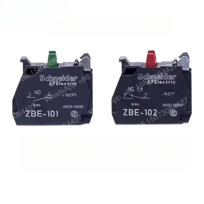 Module de contact à bouton Schneider ZBE101 ZBE102 XB4