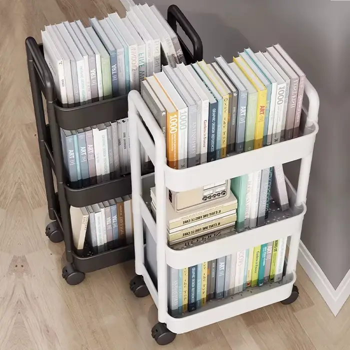 Support de rangement à 3 niveaux en plastique