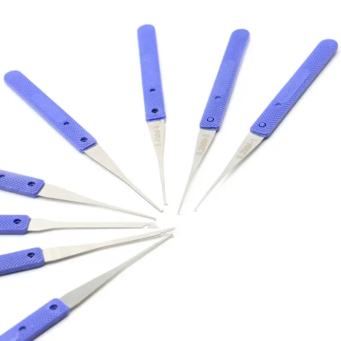 Kit d'outils de serrurier 12 pièces pour l'extraction de clés cassées