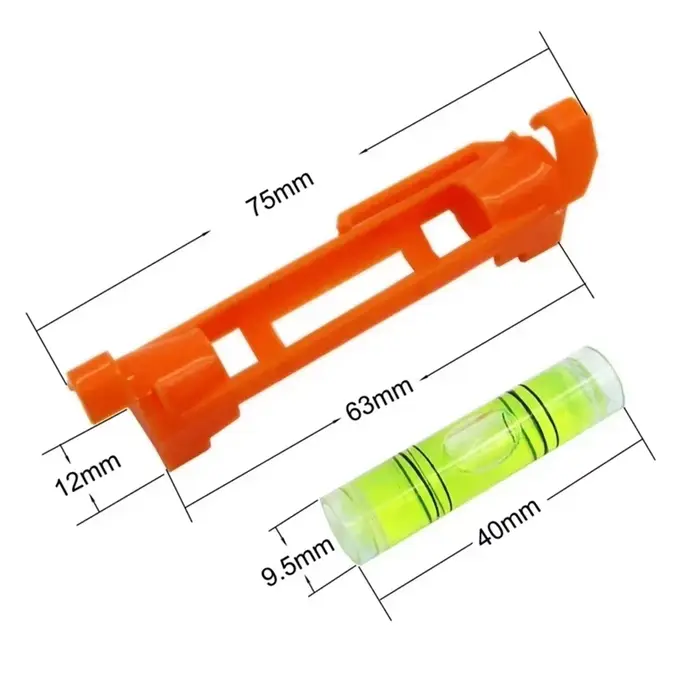 Niveau à bulles de ligne pour la construction de bâtiments, nickel é pour la construction, niveau de