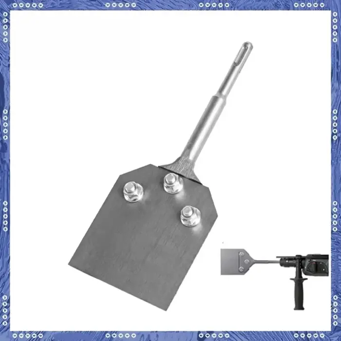 Marteaux de démolition rotatifs et marteaux perforateurs, lame de burin en acier allié de 100*250 mm