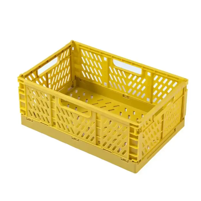 Caisse de rangement pliable et empilable S/M/L