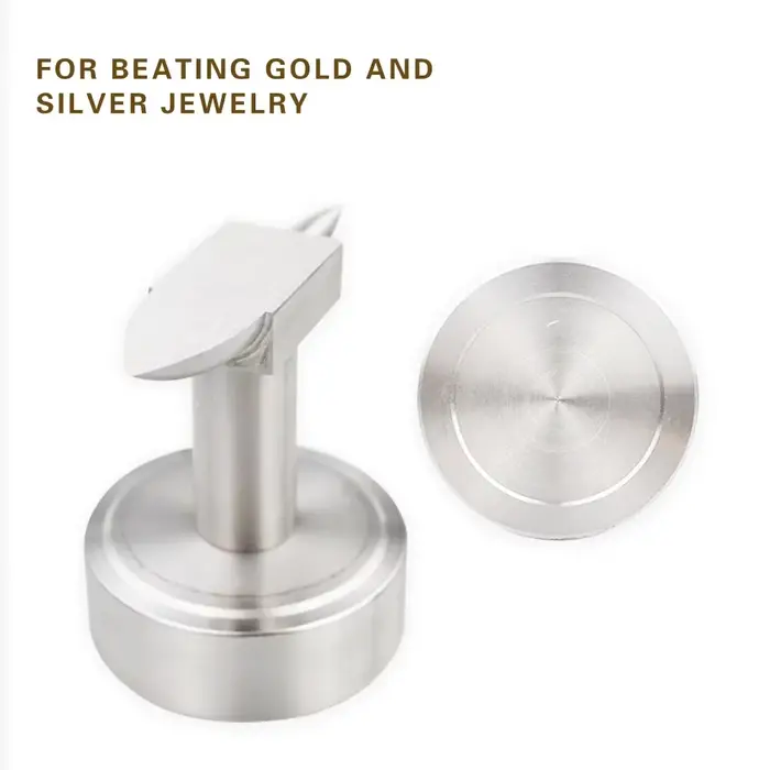 Outil professionnel d'établi en acier forgé d'enclume de bijoux à Double tête pour la fabrication d'anneaux de mise en métal et l'artisanat d'orfèvrerie
