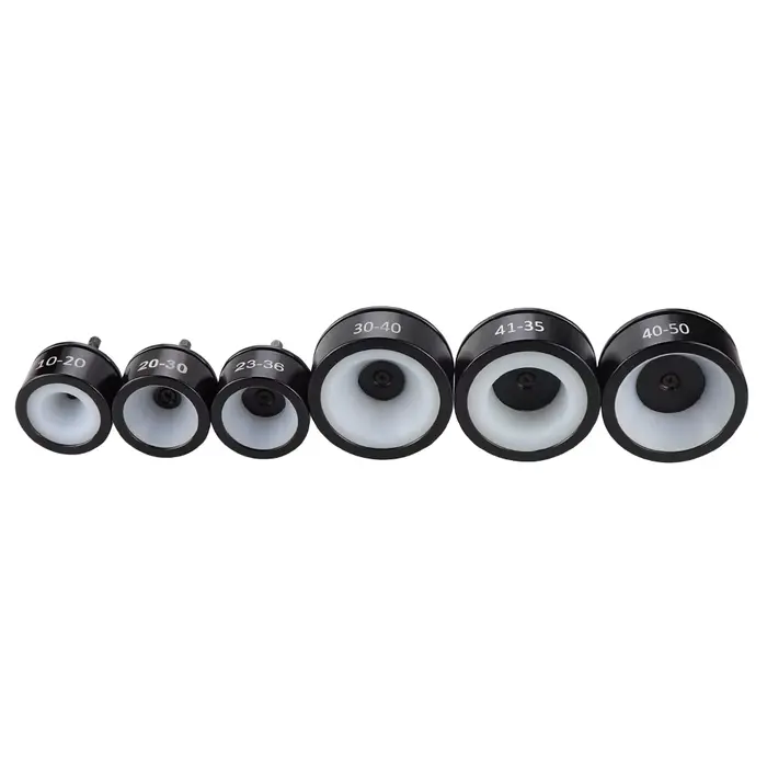 Tête de capsulage à vis 1/4, tête de capsulage à vis, tête de fixation 10-100mm, diamètre extérieur,