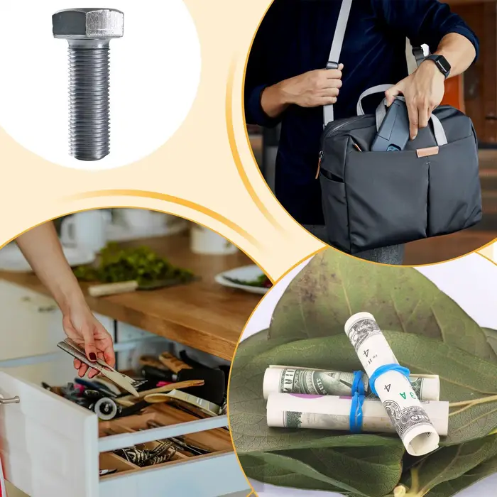 Boîte de rangement en métal pour vis et boulons